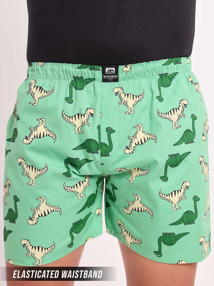Dinosaur Printed Mens Boxers - Image 3