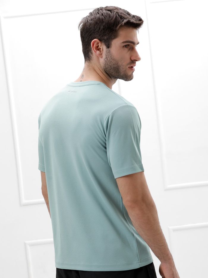 Dream Blue Dry Fit Men Active T-shirt - Image 2