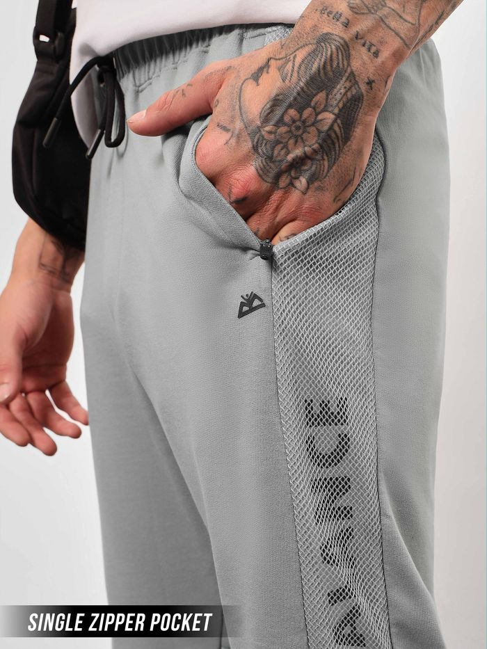 Light Grey Balance Knitted Men Jogger - Image 3