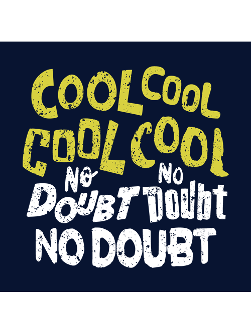 COOL COOL NO DOUBT NO DOUBT - HOODIE - Image 2