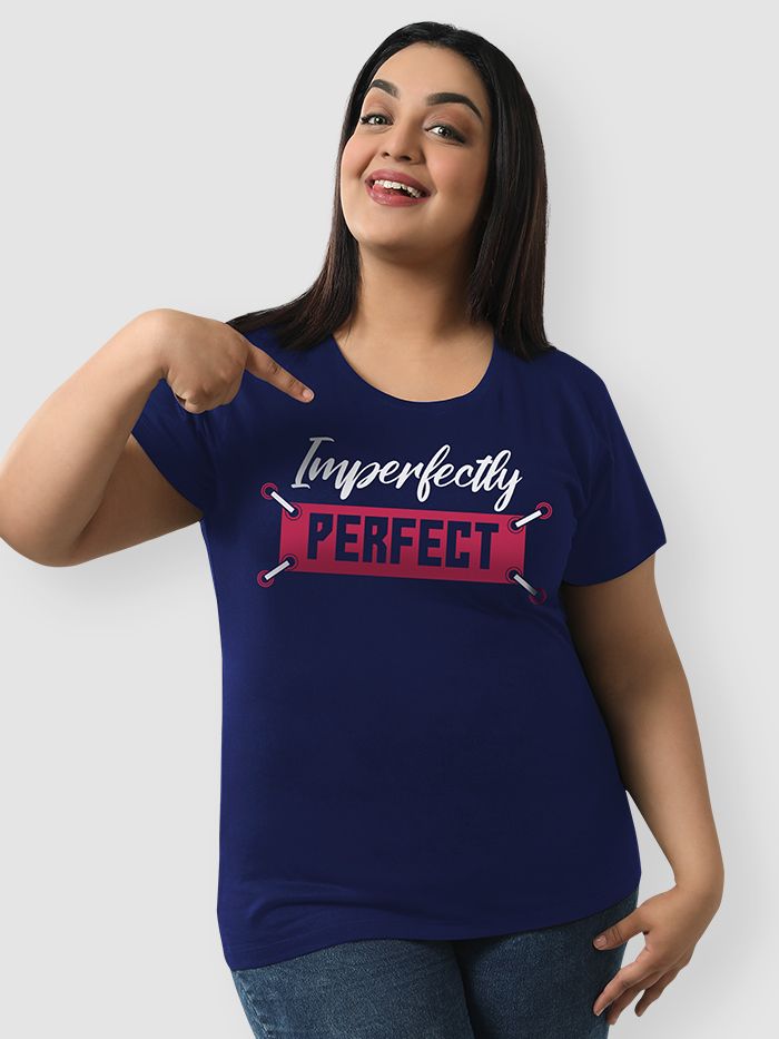 Imperfectly Perfect Women's Plus Size T-shirt