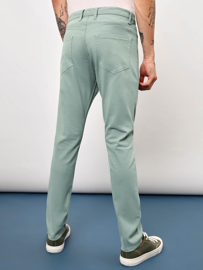 Pista Green Mens Chino Pants - Image 3
