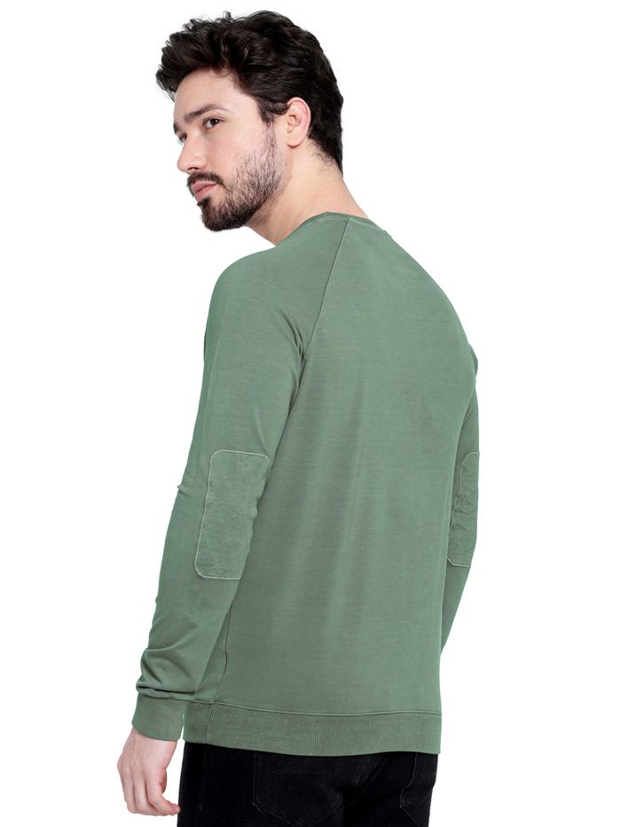 Sage Green RFD Raglan Men Sweatshirts - Image 3