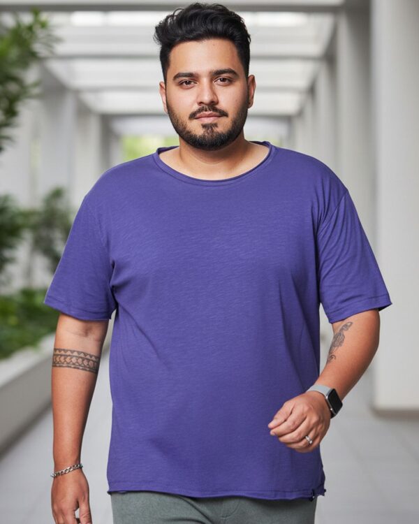 Men's Skipper Blue Plus Size T-shirt