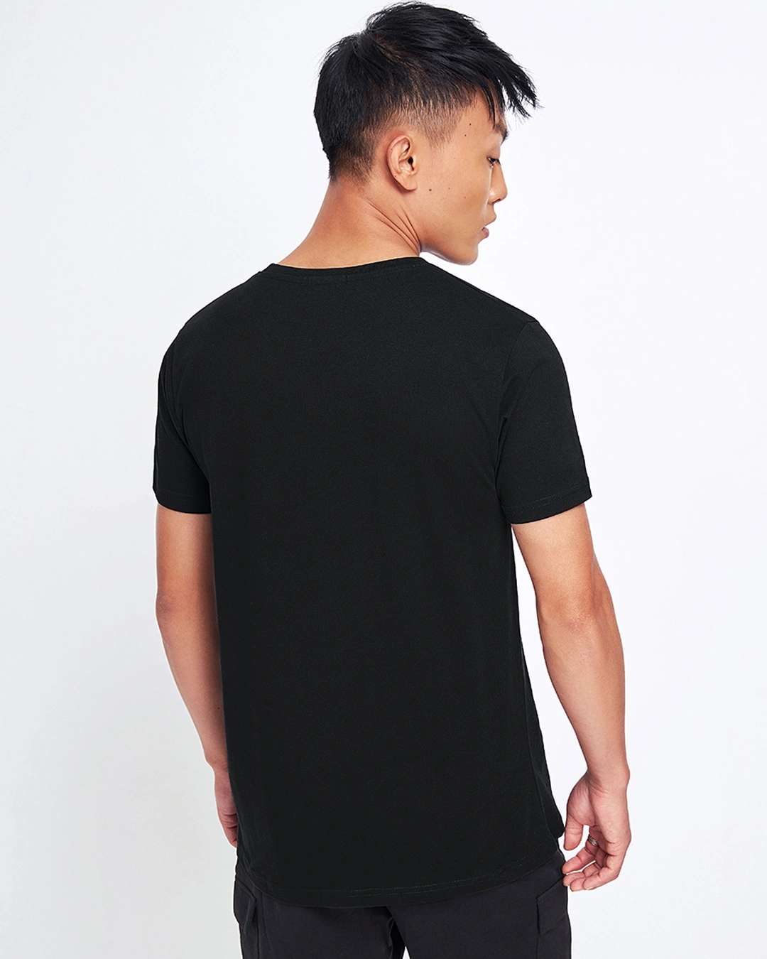 Men's Black T-shirt - Image 3