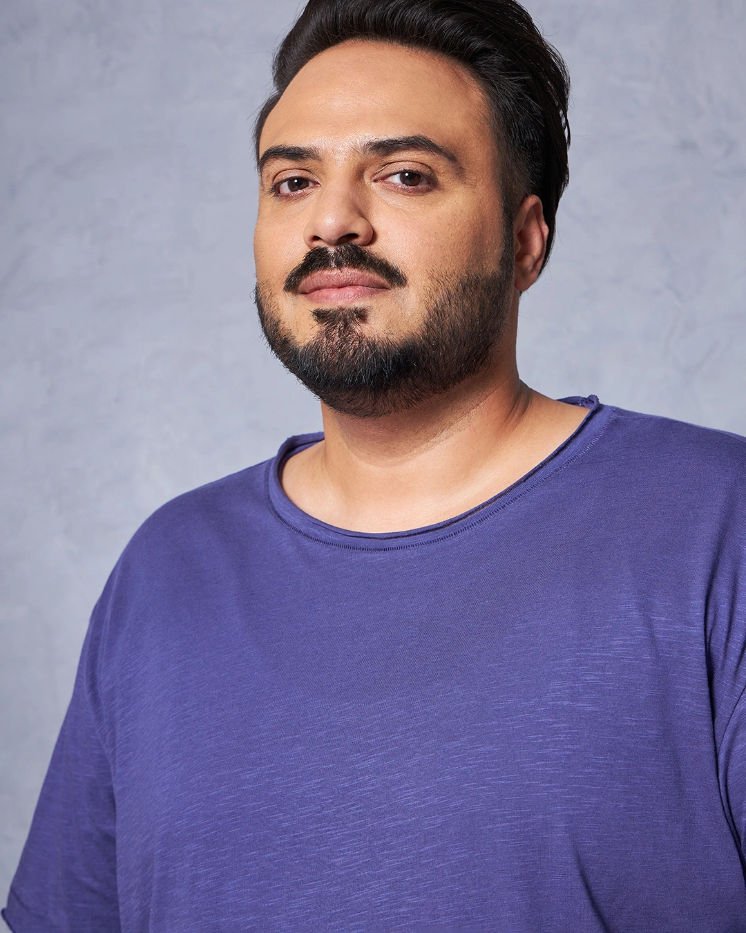 Men's Skipper Blue Plus Size T-shirt - Image 2