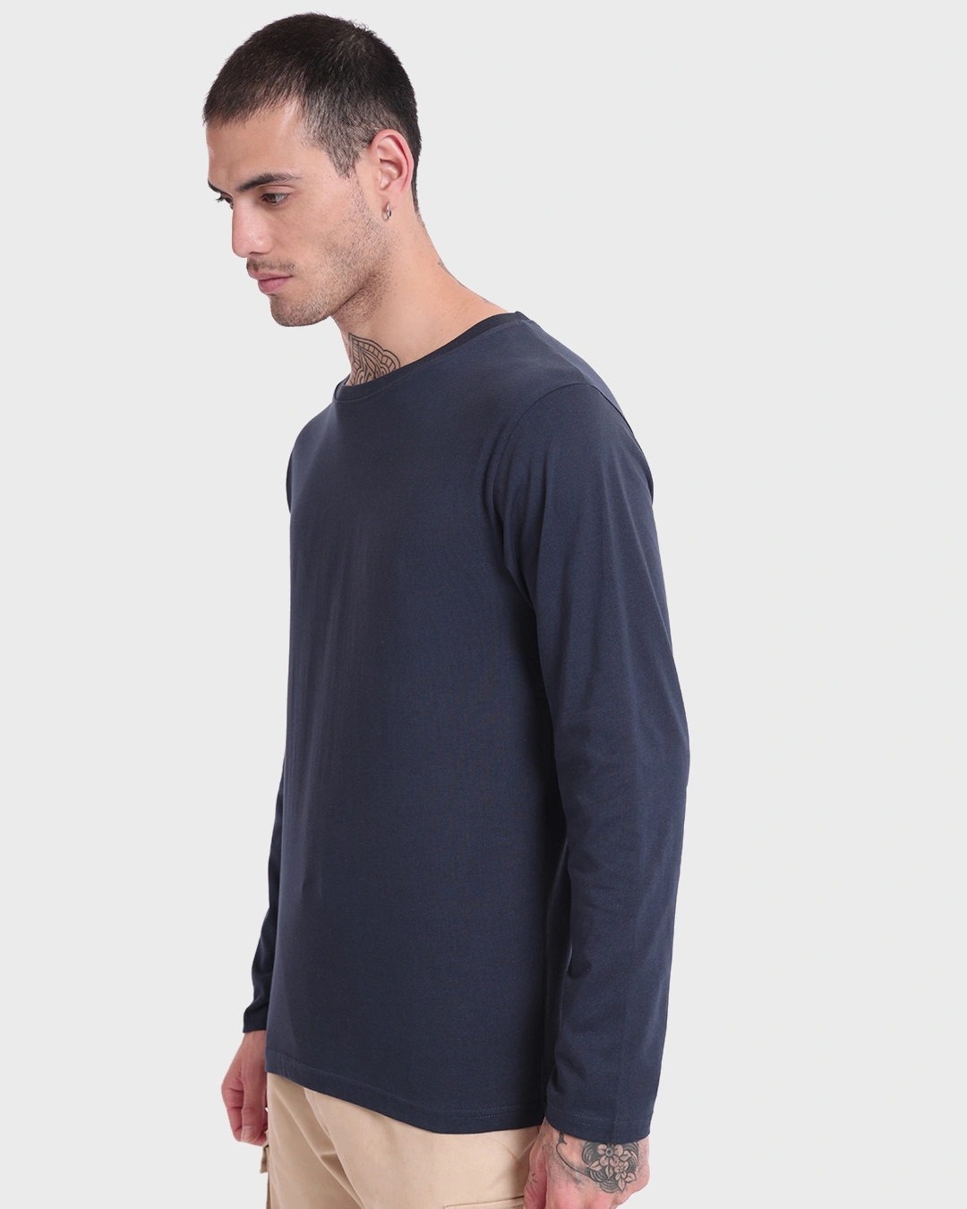 Men's Blue T-shirt - Image 3