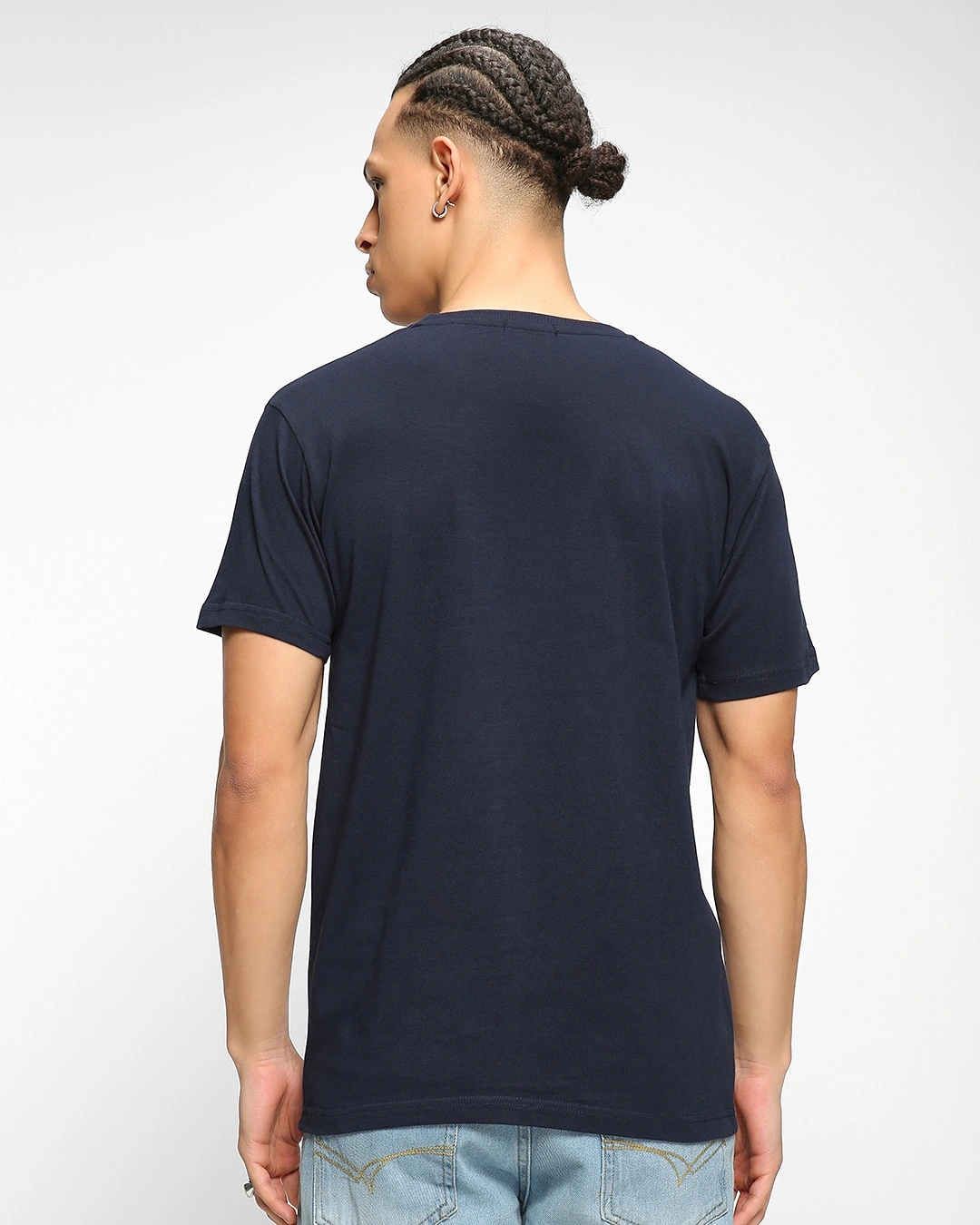 Men's Blue Trust Your Ability Typography T-shirt - Image 3