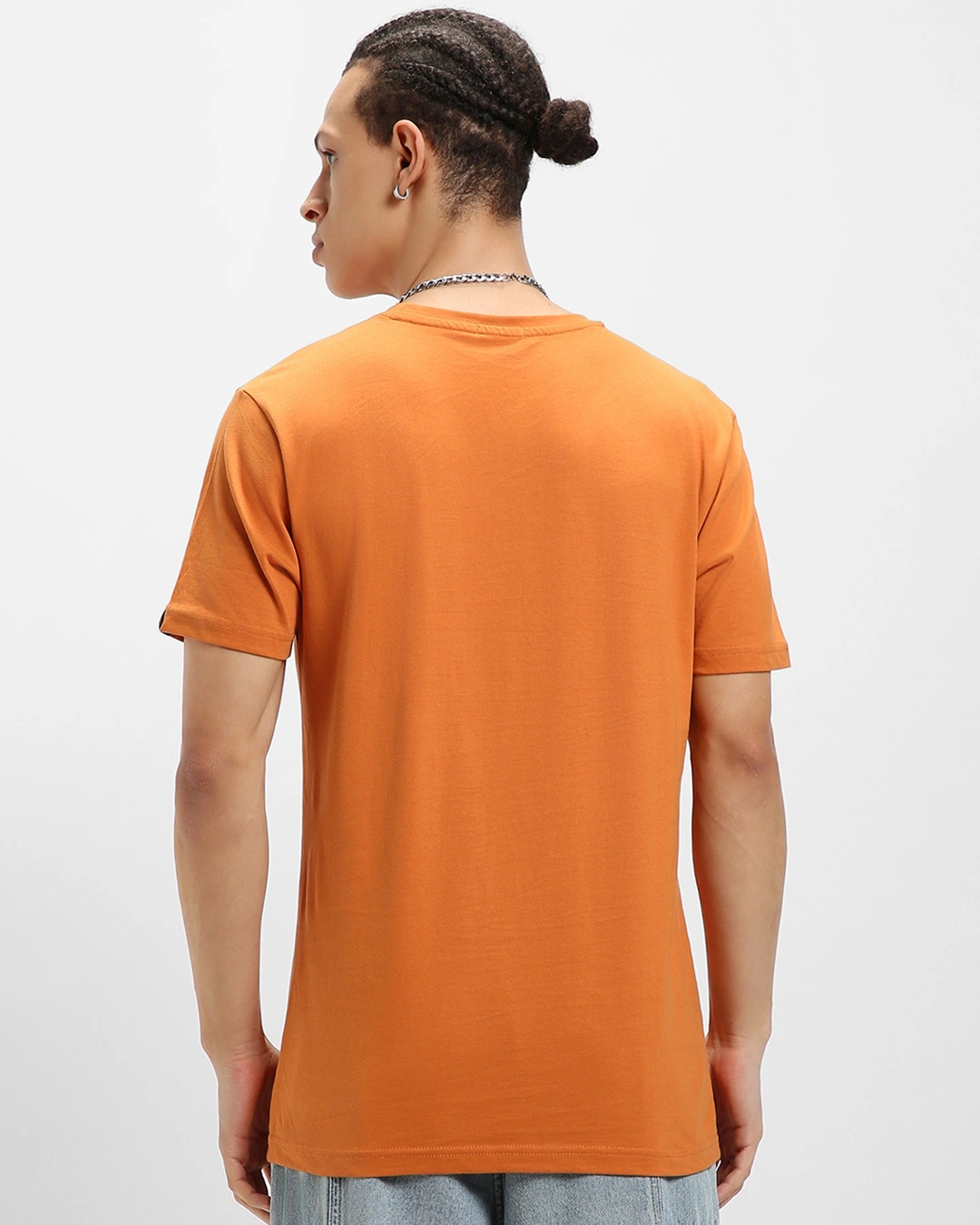 Men's Caramel Orange If Others Typography T-shirt - Image 3