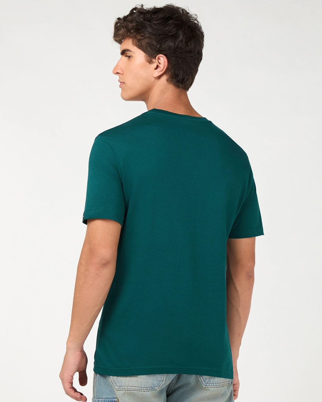 Men's Dark Sea Green T-shirt - Image 3