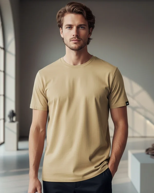 Men's Ginger Root Brown T-shirt