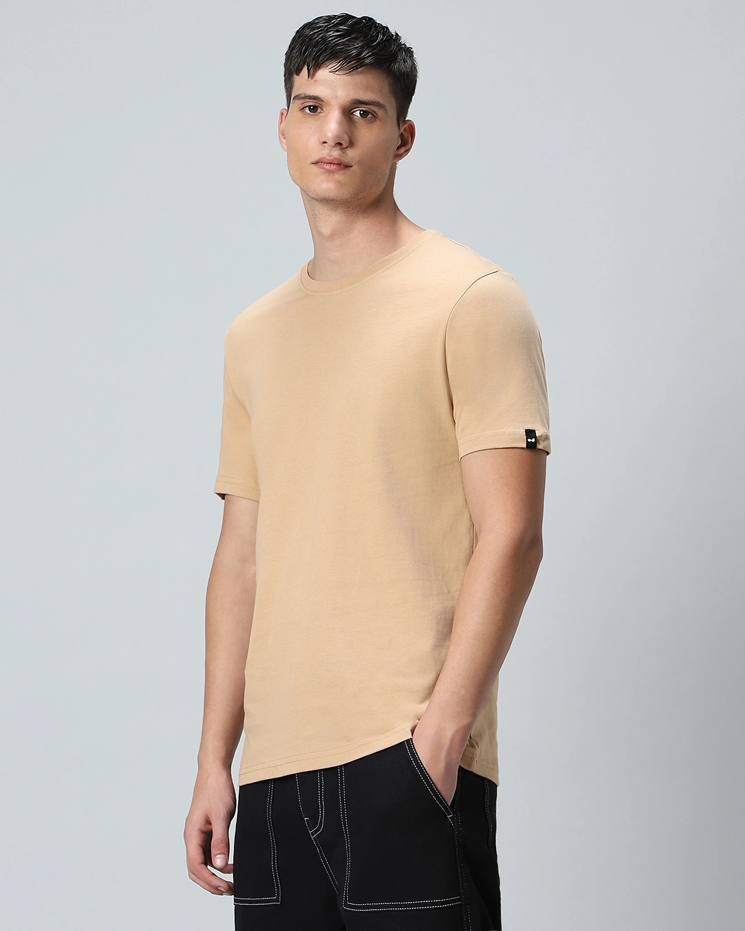 Men's Brown T-Shirt - Image 2