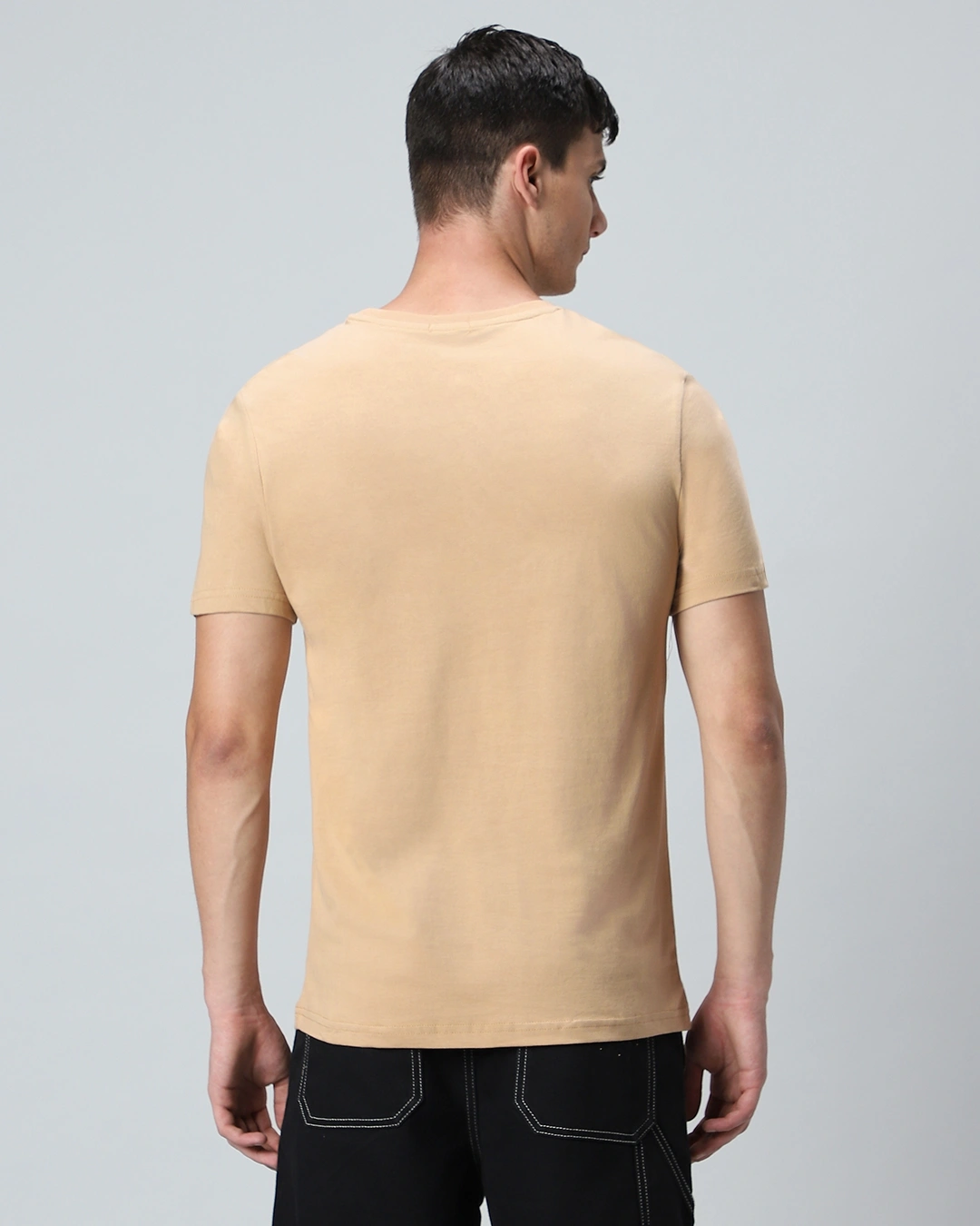 Men's Brown T-Shirt - Image 3