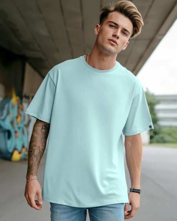 Men's Green Oversized T-shirt