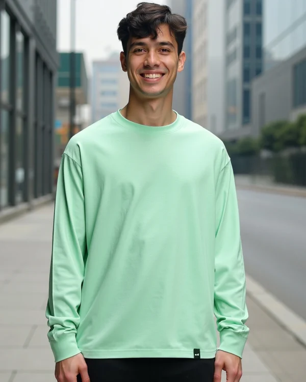 Men's Green Oversized T-shirt