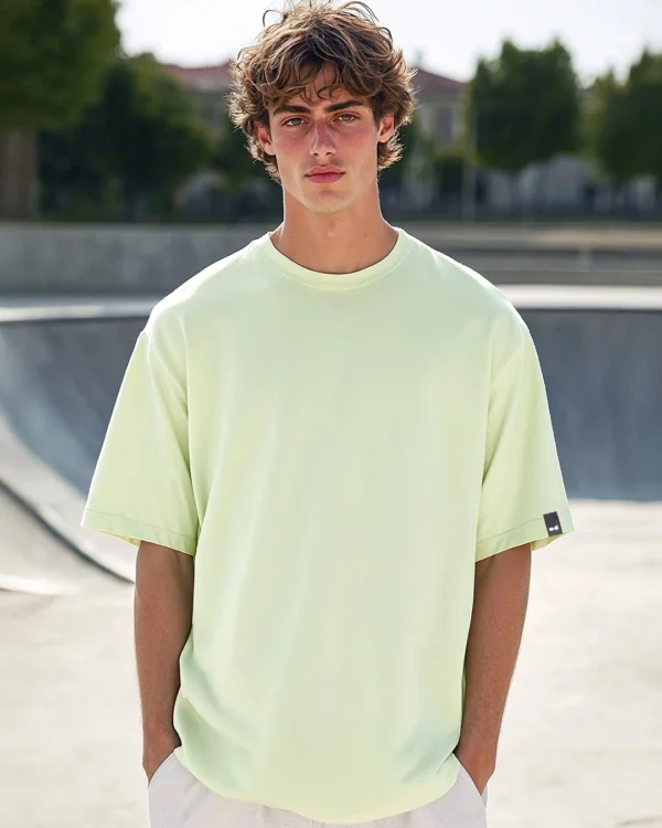 Men's Green Oversized T-shirt