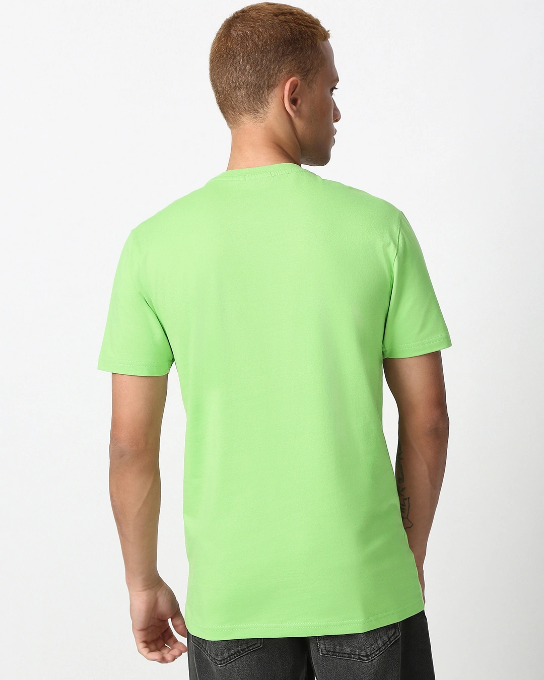 Men's Green T-Shirt - Image 3