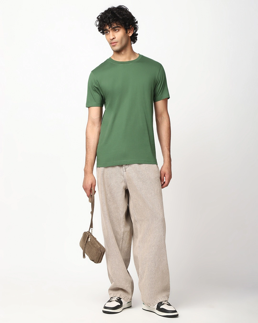 Men's Green T-shirt - Image 4