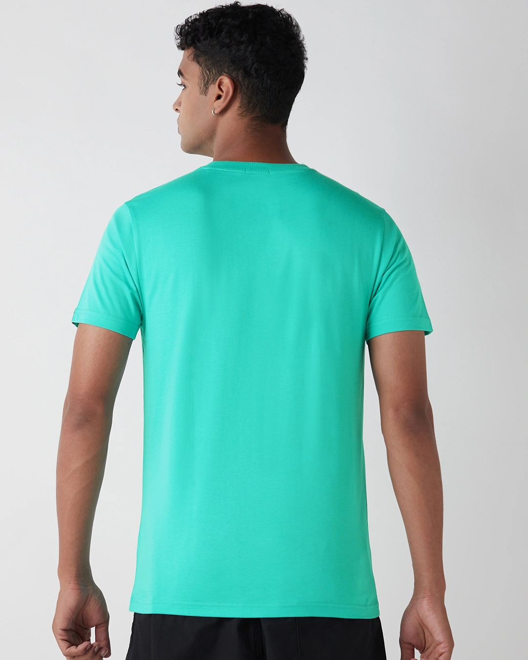 Men's Pool Blue T-shirt - Image 3