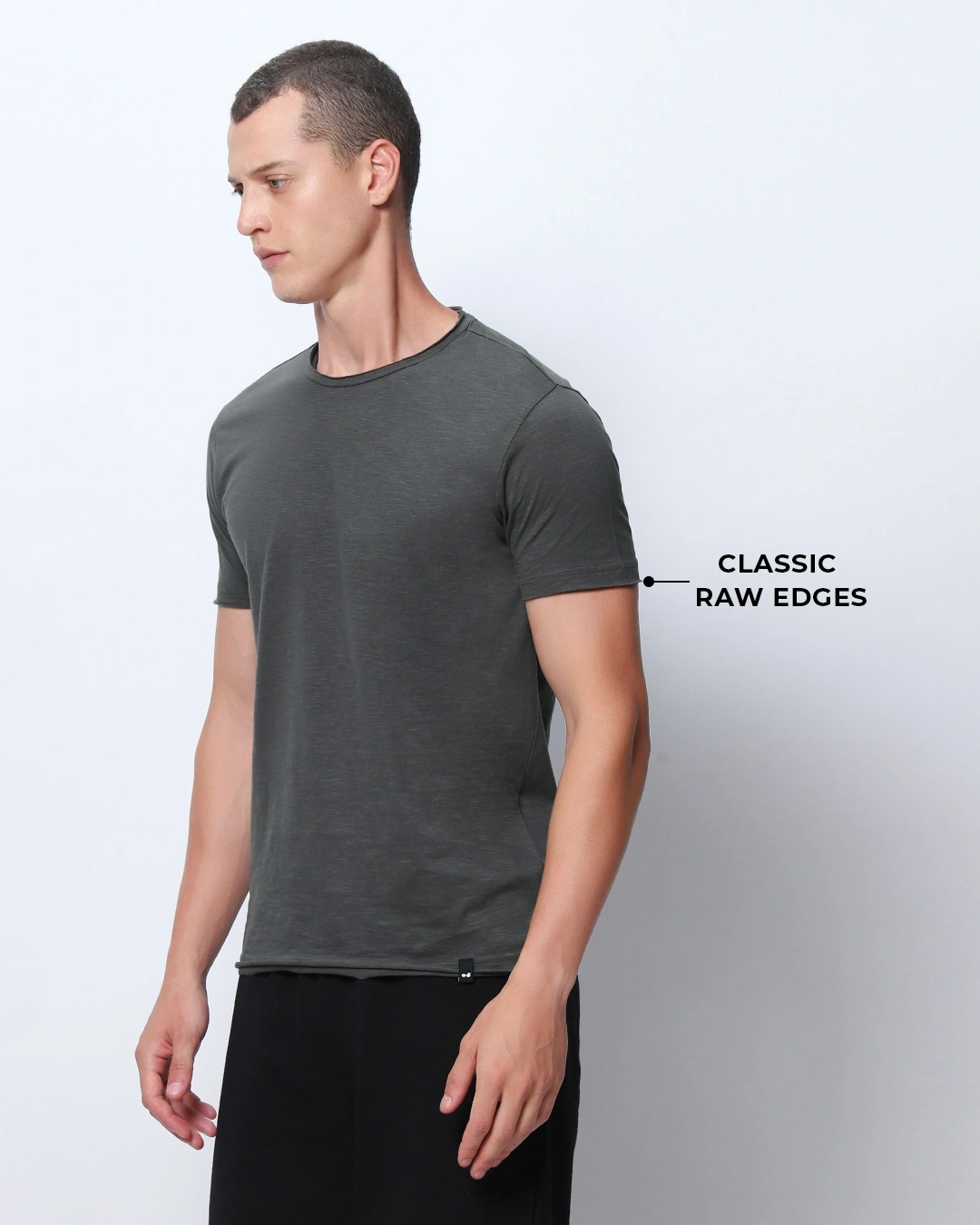 Men's Grey T-shirt - Image 2