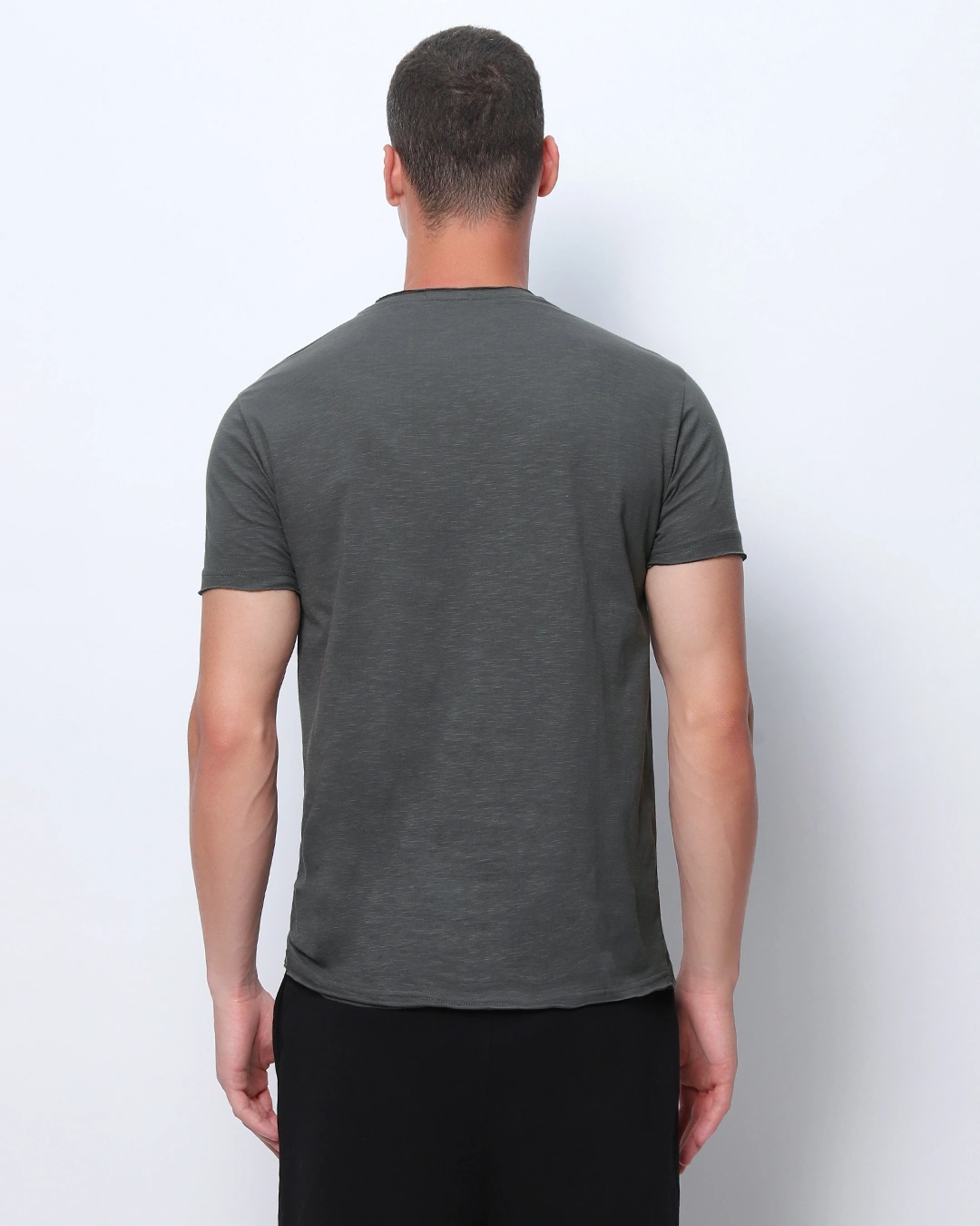 Men's Grey T-shirt - Image 3