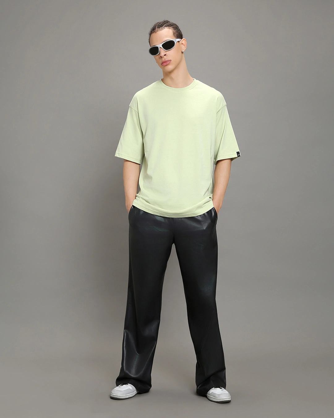 Men's Green Oversized T-shirt - Image 5