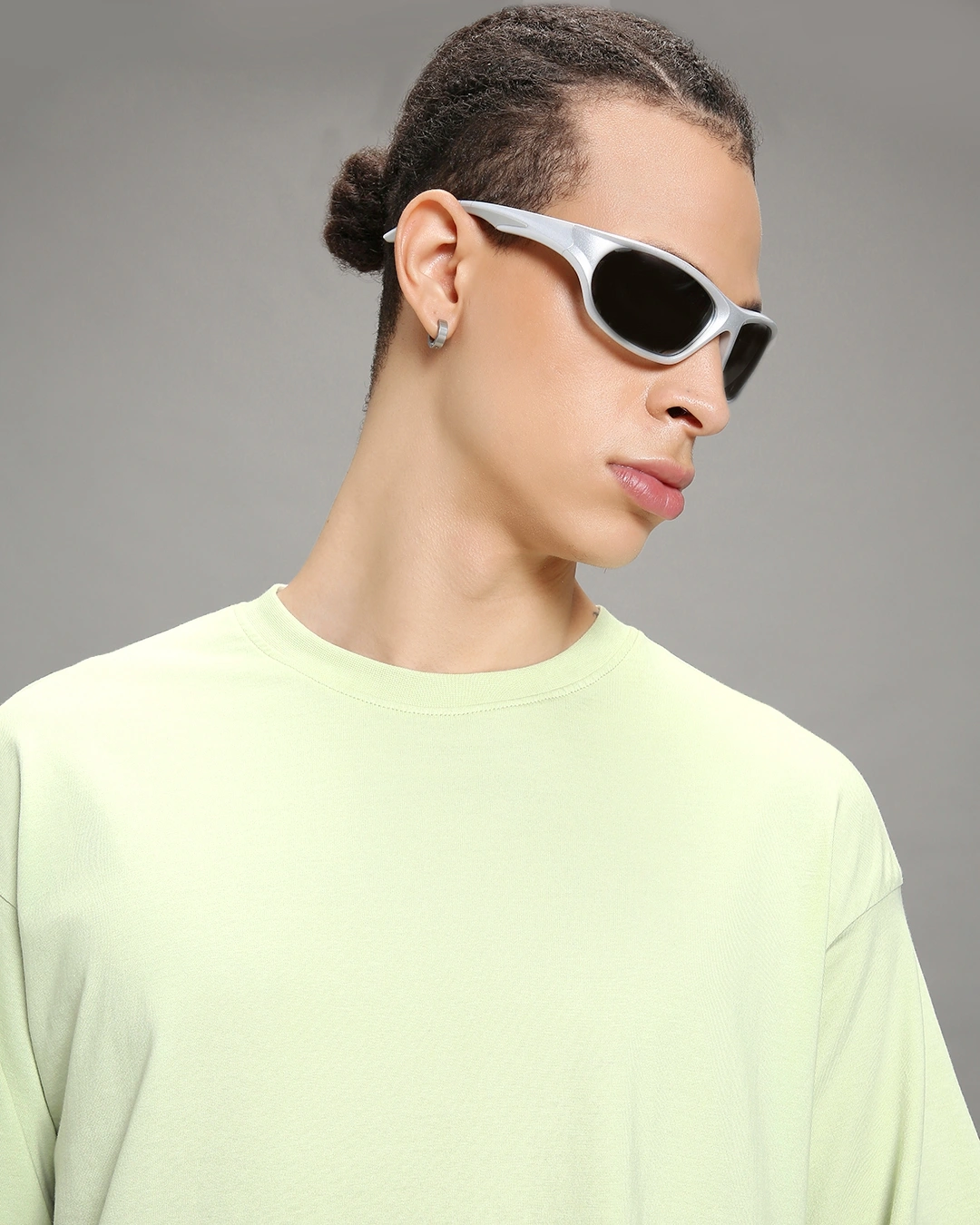 Men's Green Oversized T-shirt - Image 6
