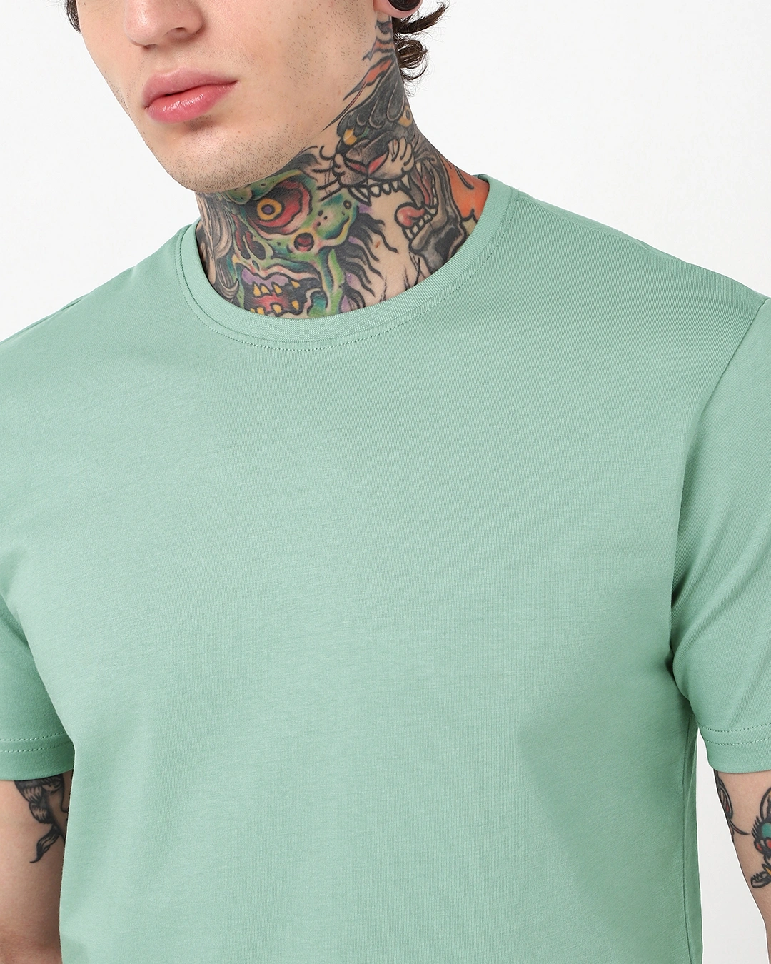 Men's Iceberg Green T-shirt - Image 5