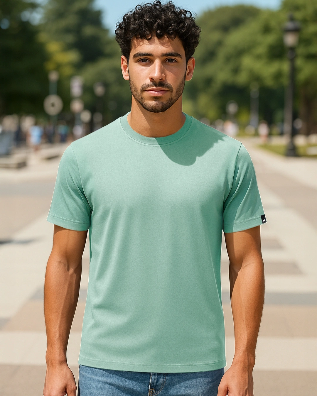 Men's Iceberg Green T-shirt