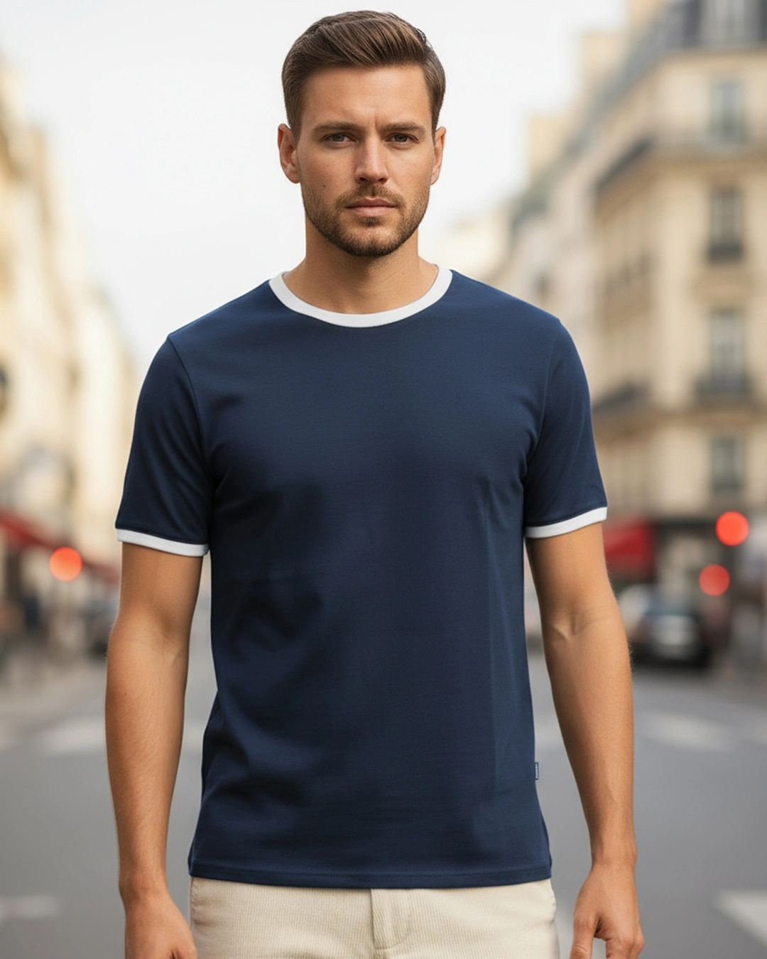 Men's Navy Blue T-shirt