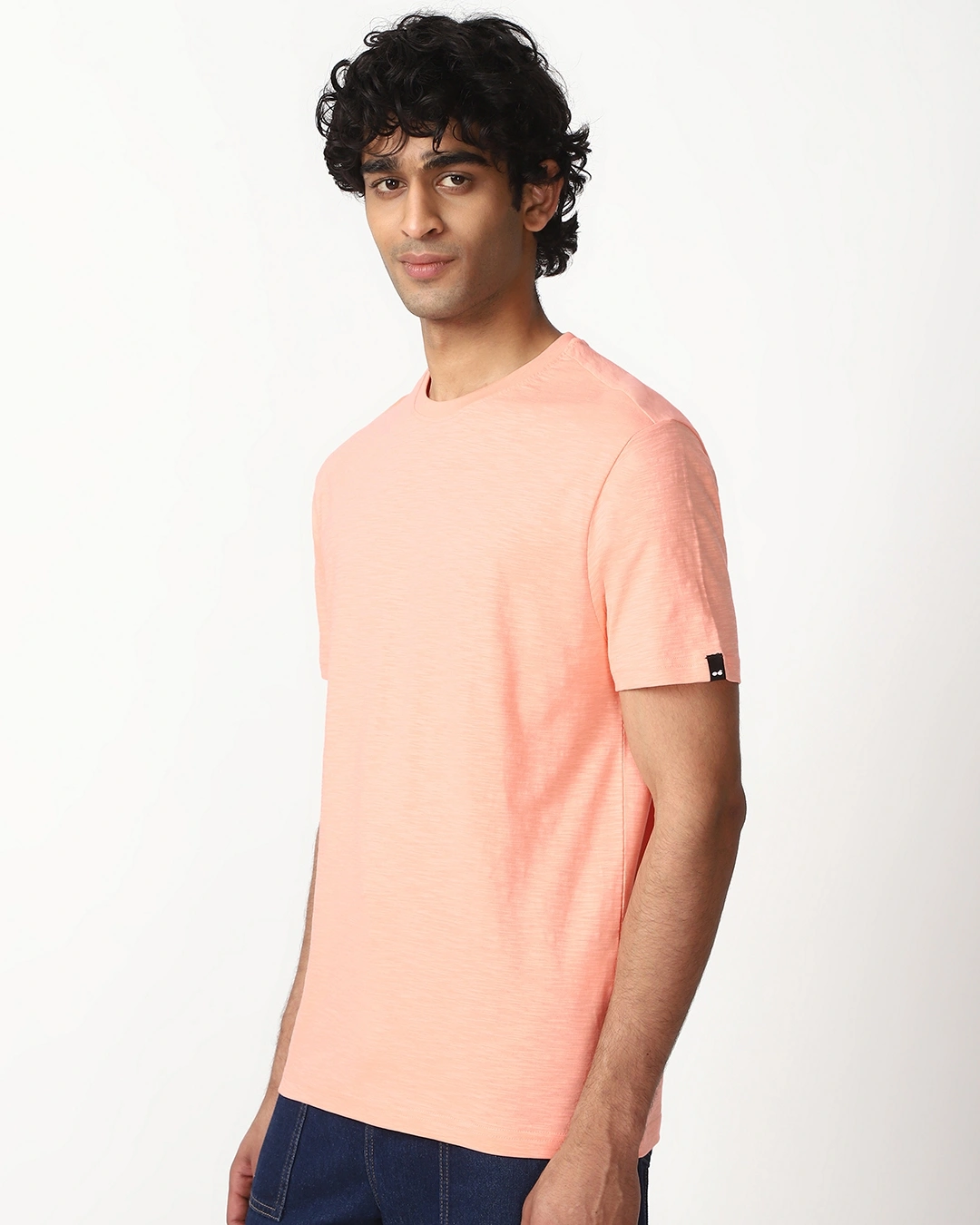 Men's Orange T-shirt - Image 2
