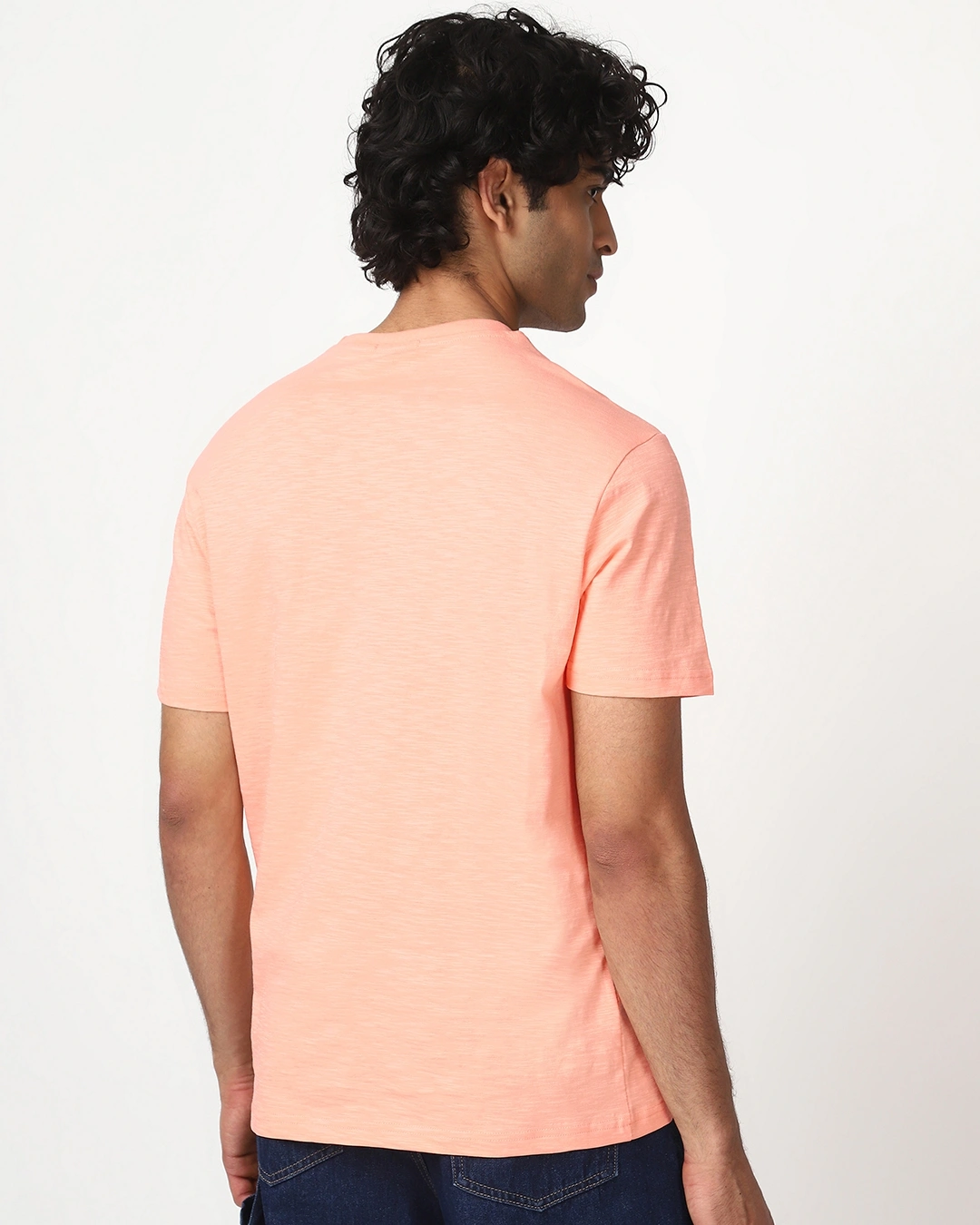 Men's Orange T-shirt - Image 3