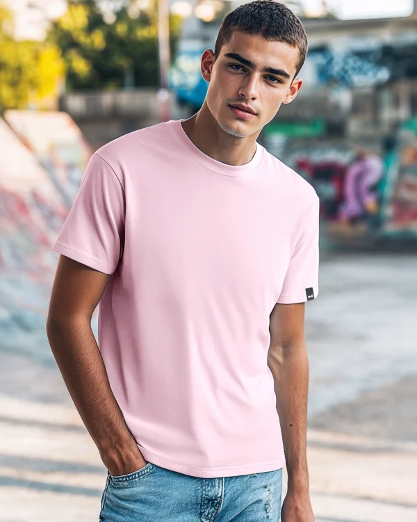 Men's Pink T-shirt