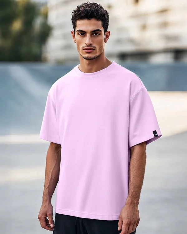 Men's Purple Oversized T-shirt