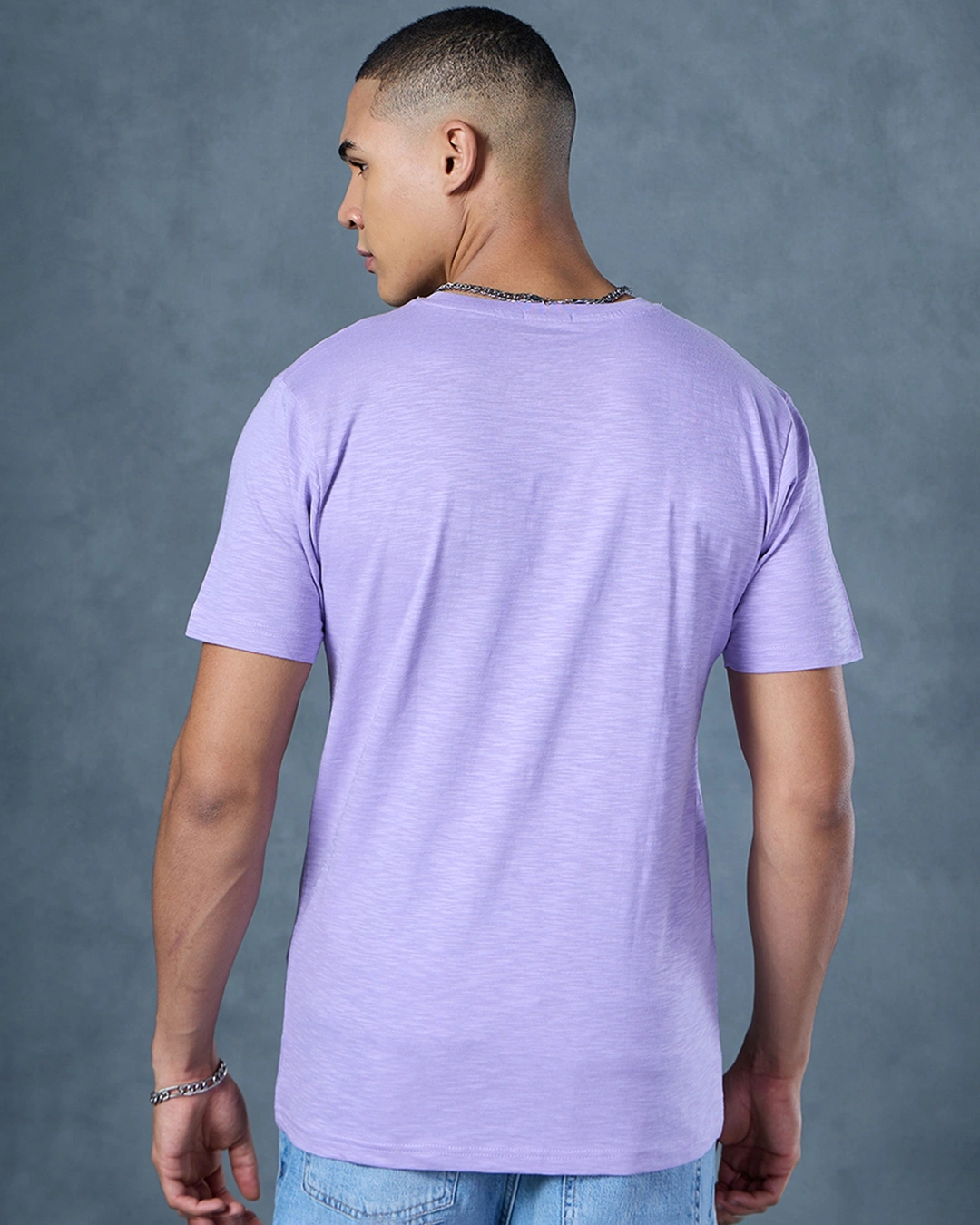 Men's Purple Snailed It Graphic Printed T-shirt - Image 3
