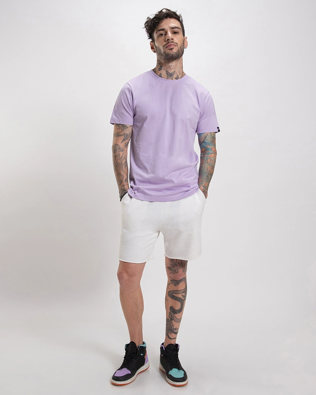 Men's Purple T-shirt - Image 4