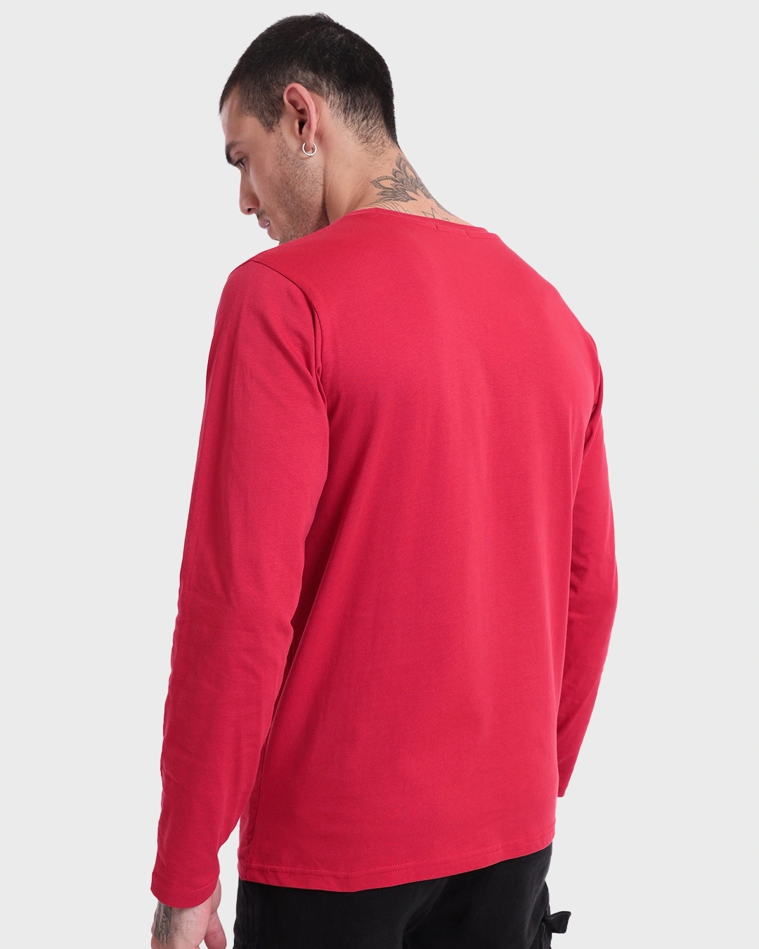 Men's Red T-shirt - Image 3