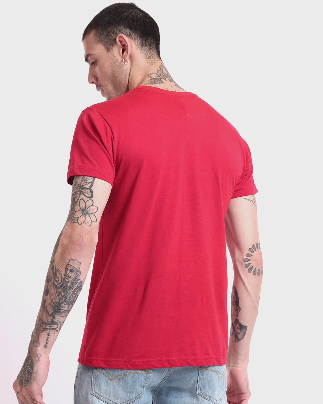 Men's Red T-shirt - Image 3