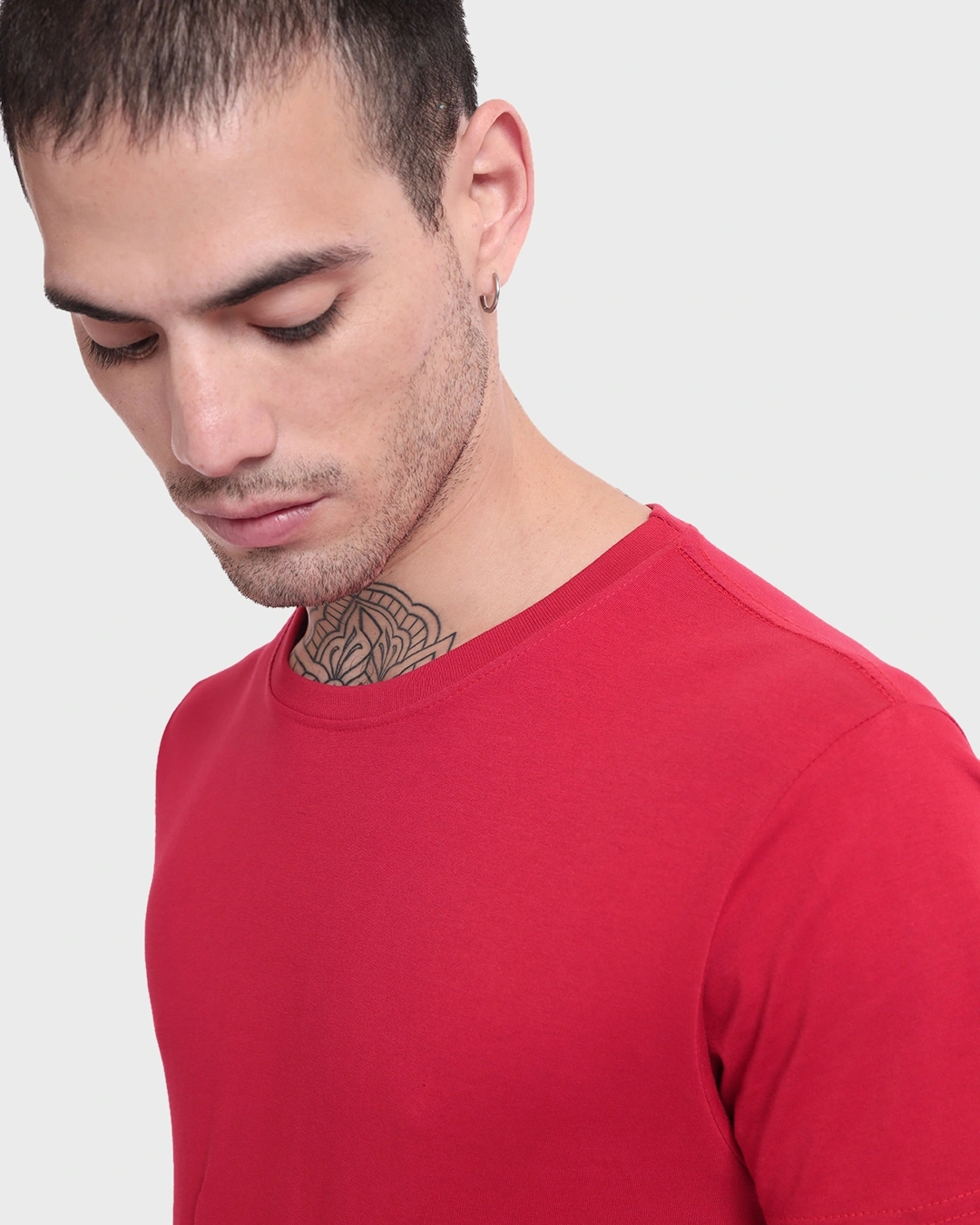 Men's Red T-shirt - Image 5