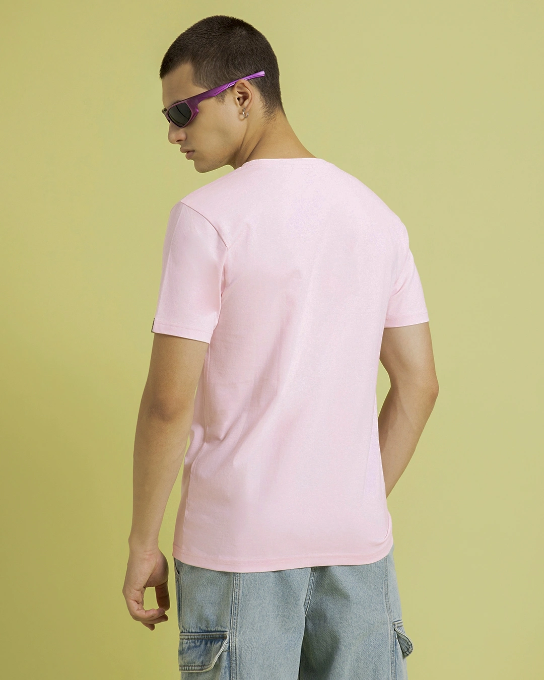 Men's Pink T-shirt - Image 3