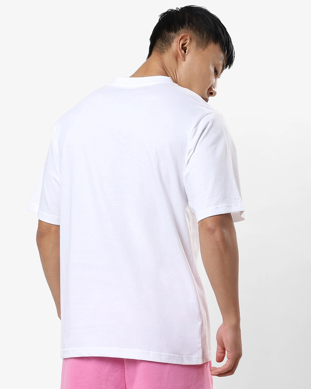 Men's White Oversized T-shirt - Image 2