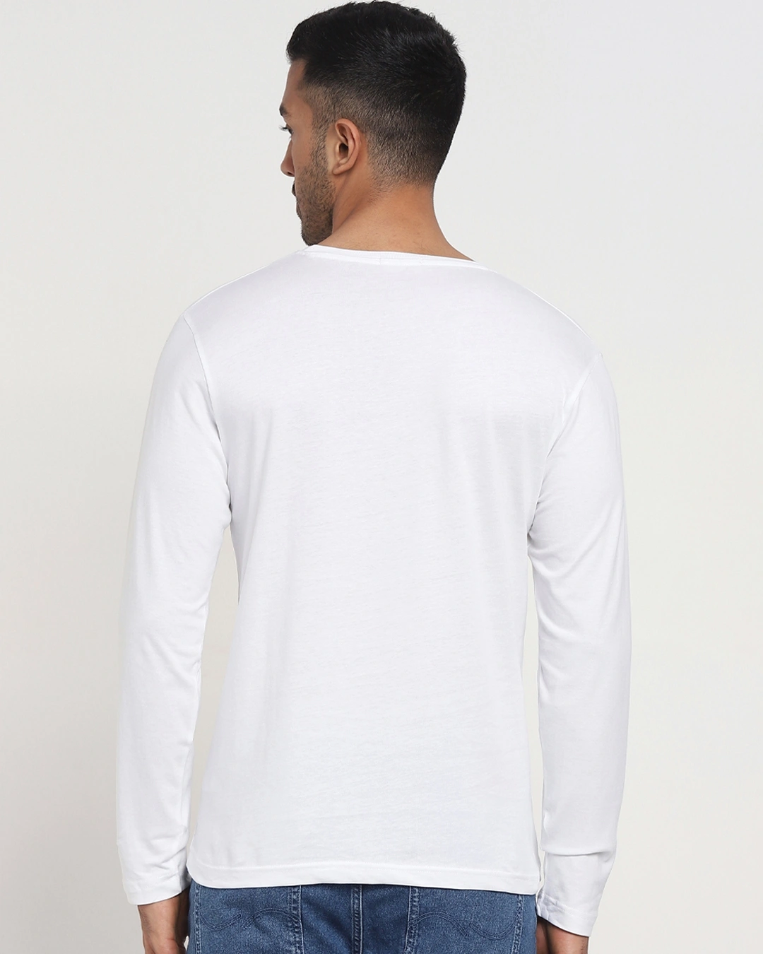 Men's White T-shirt - Image 3